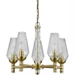 Подвесная люстра Ribbed Chandelier