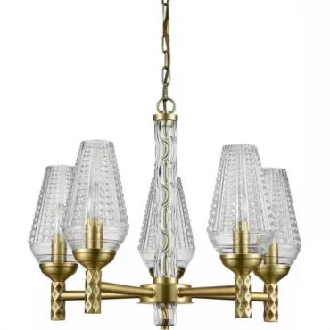 Подвесная люстра Ribbed Chandelier