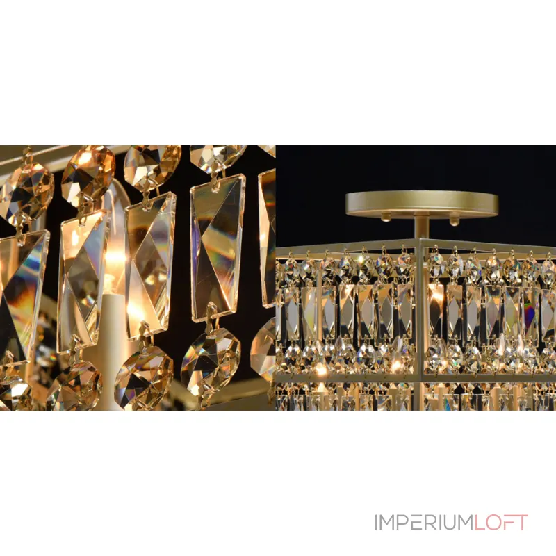 Потолочная люстра Crystal Inserts Lamp amber 6 Потолочная люстра Crystal Inserts Lamp amber 6