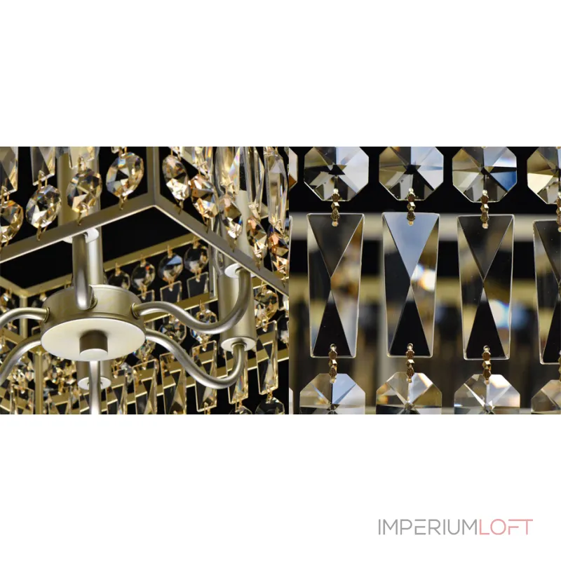 Потолочная люстра Crystal Inserts Lamp amber 6 Потолочная люстра Crystal Inserts Lamp amber 6