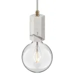 Подвесной светильник MARMOR TROM Bianco designed		 in 2015 от ImperiumLoft