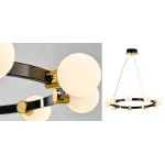 Подвесная люстра Hoop Balls Chandelier