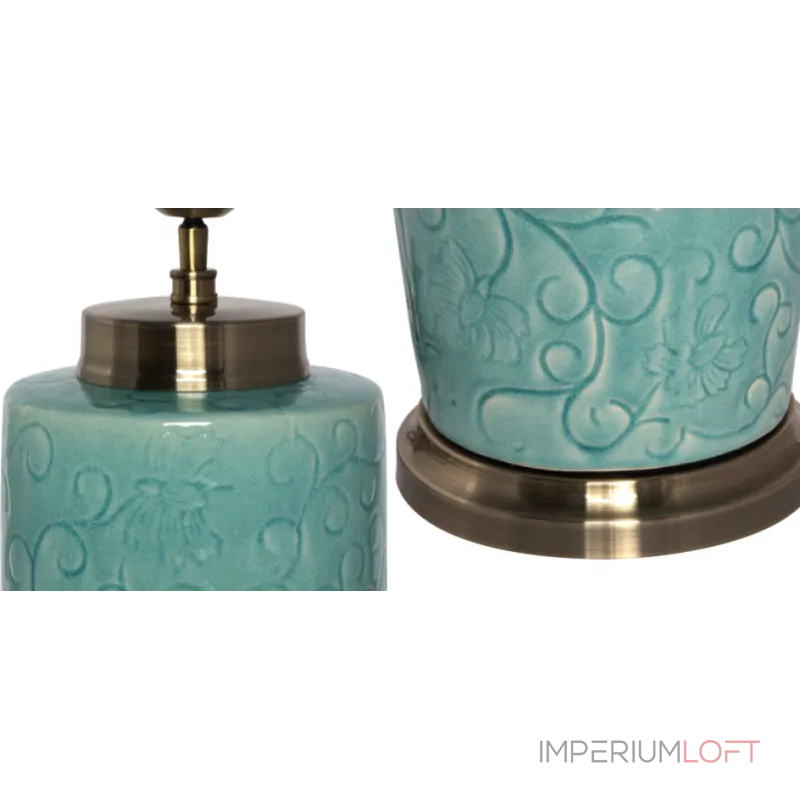 Настольная лампа Marble Herbarium от ImperiumLoft