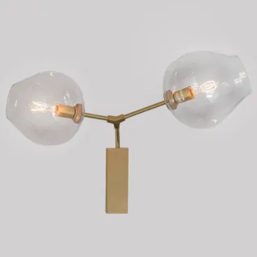 Бра Сrumpled Glas Wall Lamp Золотой Бра Сrumpled Glas Wall Lamp Золотой