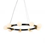 Подвесная люстра Hoop Balls Chandelier