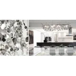 Подвесной светильник Tezani Argent Suspension Linear 6L 210