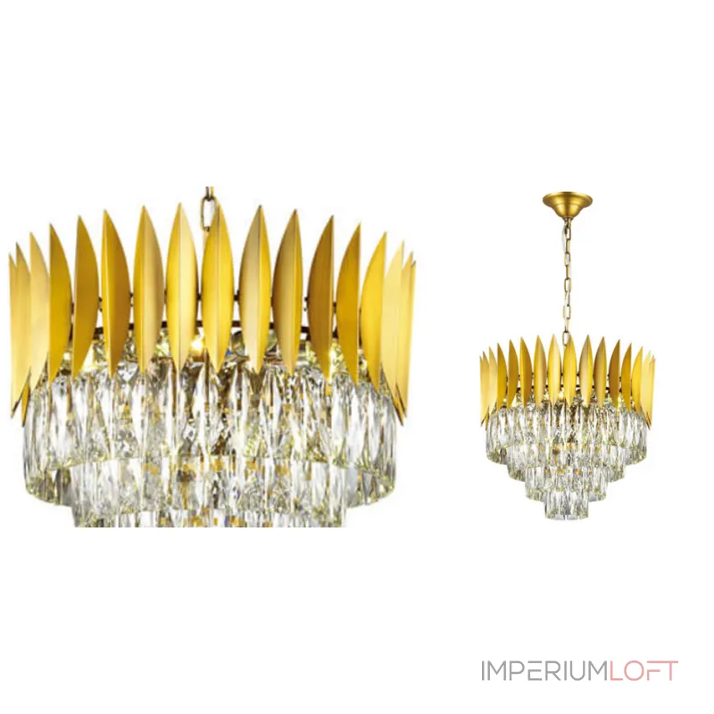 Подвесная люстра KEBO KING CHANDELIER four cascades D 45