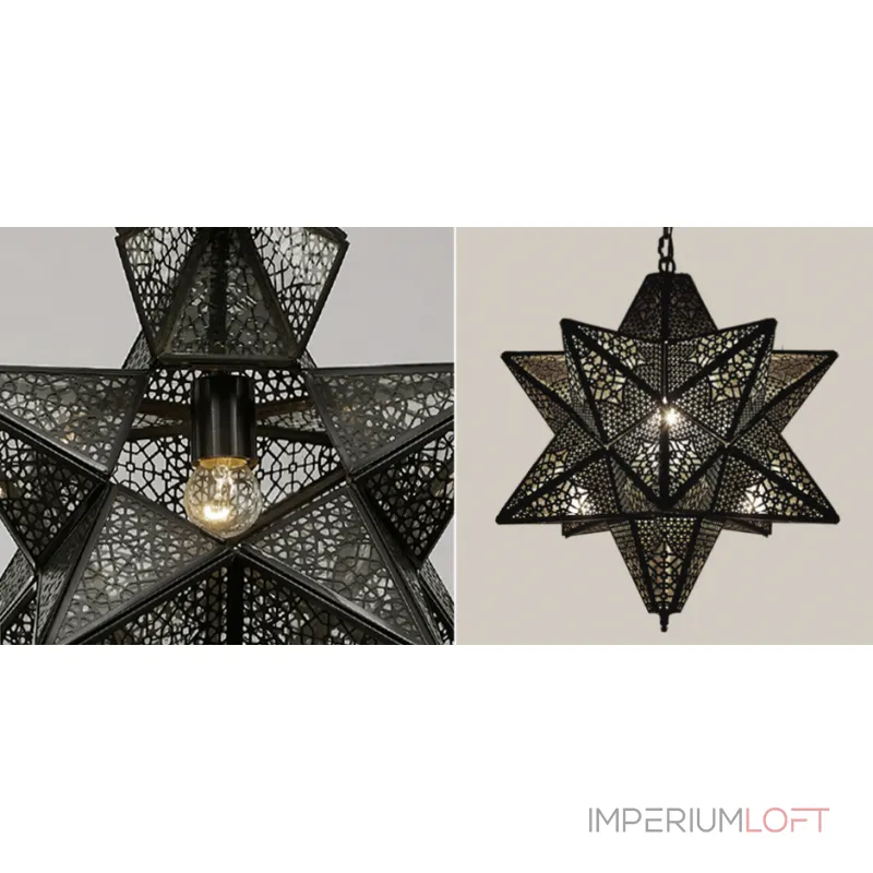 Люстра Morocco Black Star от ImperiumLoft