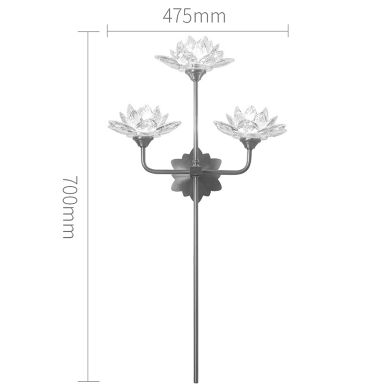 Бра Хрустальный Цветок Лотоса Lotus flower Wall Clear Glass 3 от ImperiumLoft Бра Хрустальный Цветок Лотоса Lotus flower Wall Clear Glass 3 от ImperiumLoft