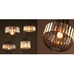 Подвесной светильник Glass Plate Pendant #2 от ImperiumLoft