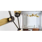 Дизайнерская подвесная люстра LAVRA 10 buds