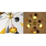 Люстра на штанге Huge Pair Multi Color 15