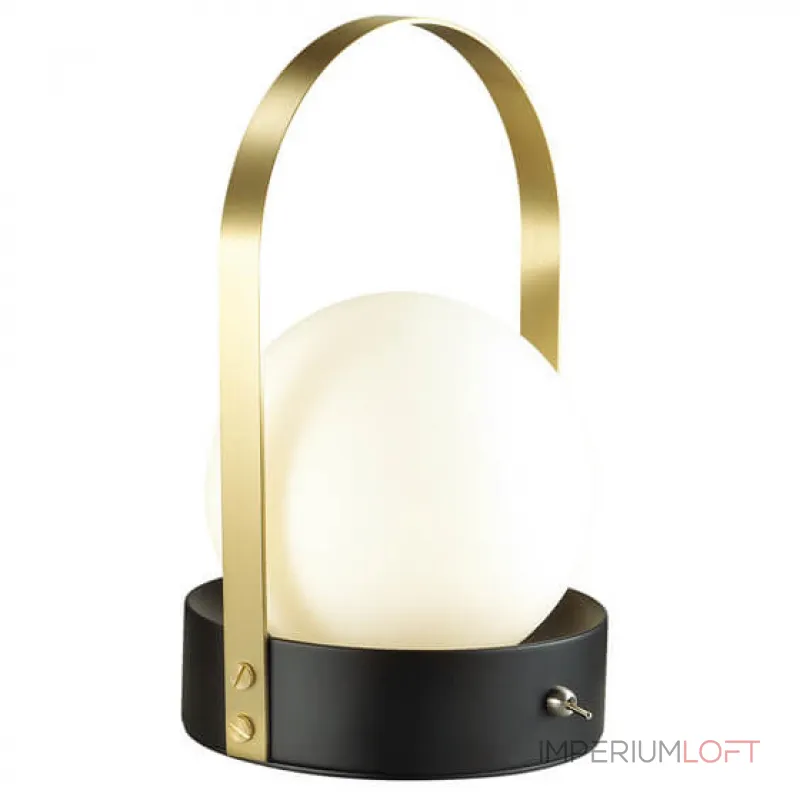Настольная лампа White Ball Table Lamp от ImperiumLoft Настольная лампа White Ball Table Lamp от ImperiumLoft