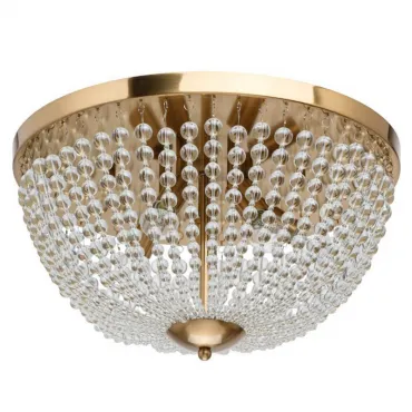 Потолочная люстра Virginia Clear Beads ceiling Gold S Потолочная люстра Virginia Clear Beads ceiling Gold S