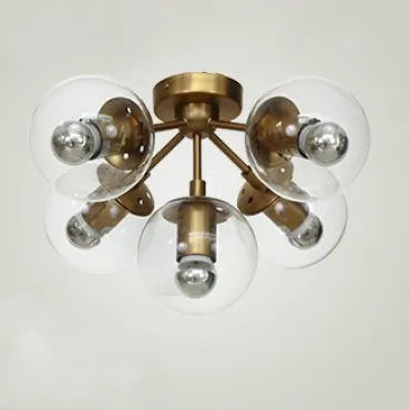 Потолочная люстра Modo 5 Brass color