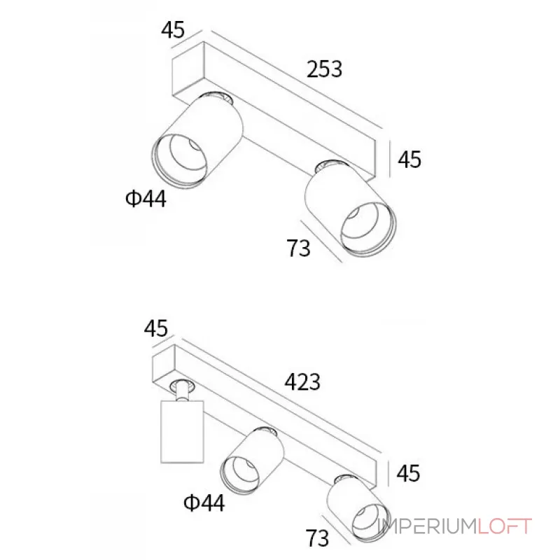 Спот Conecticus 3 от ImperiumLoft Спот Conecticus 3 от ImperiumLoft