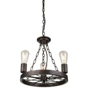 Подвесная люстра Loft Wheel Pendant 3