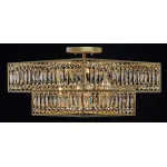 Потолочная люстра Crystal Inserts Lamp amber 6