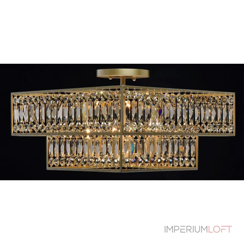 Потолочная люстра Crystal Inserts Lamp amber 6 Потолочная люстра Crystal Inserts Lamp amber 6