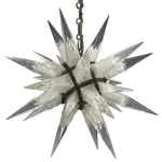 Подвесная люстра C. J. Weinstein Rock Сrystal Star Chandelier 