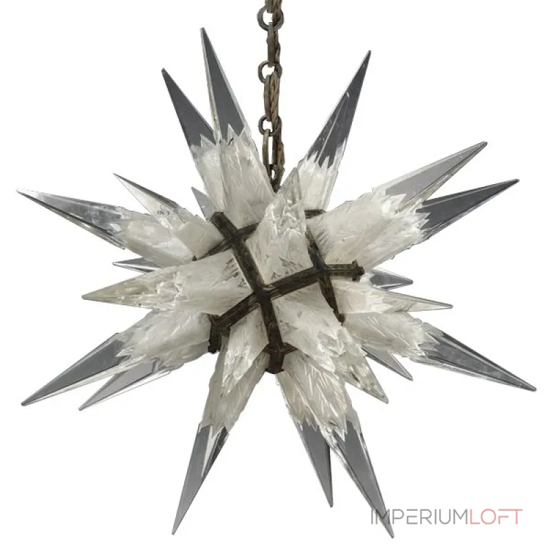 Подвесная люстра C. J. Weinstein Rock Сrystal Star Chandelier Подвесная люстра C. J. Weinstein Rock Сrystal Star Chandelier
