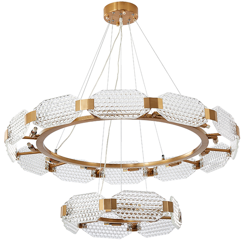 Подвесная люстра Ring shaped crystal chandelier Подвесная люстра Ring shaped crystal chandelier
