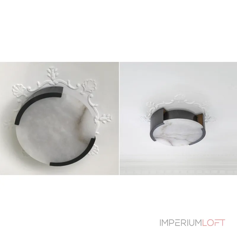 Потолочный светильник Melange Flush Mount Lamp black от ImperiumLoft Потолочный светильник Melange Flush Mount Lamp black от ImperiumLoft
