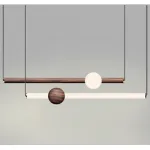 Люстра ORION GLOBE LIGHT wood от ImperiumLoft