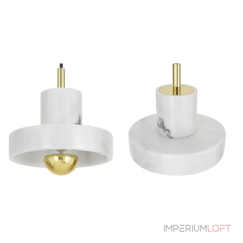 Люстра Tom Dixon Stone Pendant White 3 от ImperiumLoft Люстра Tom Dixon Stone Pendant White 3 от ImperiumLoft