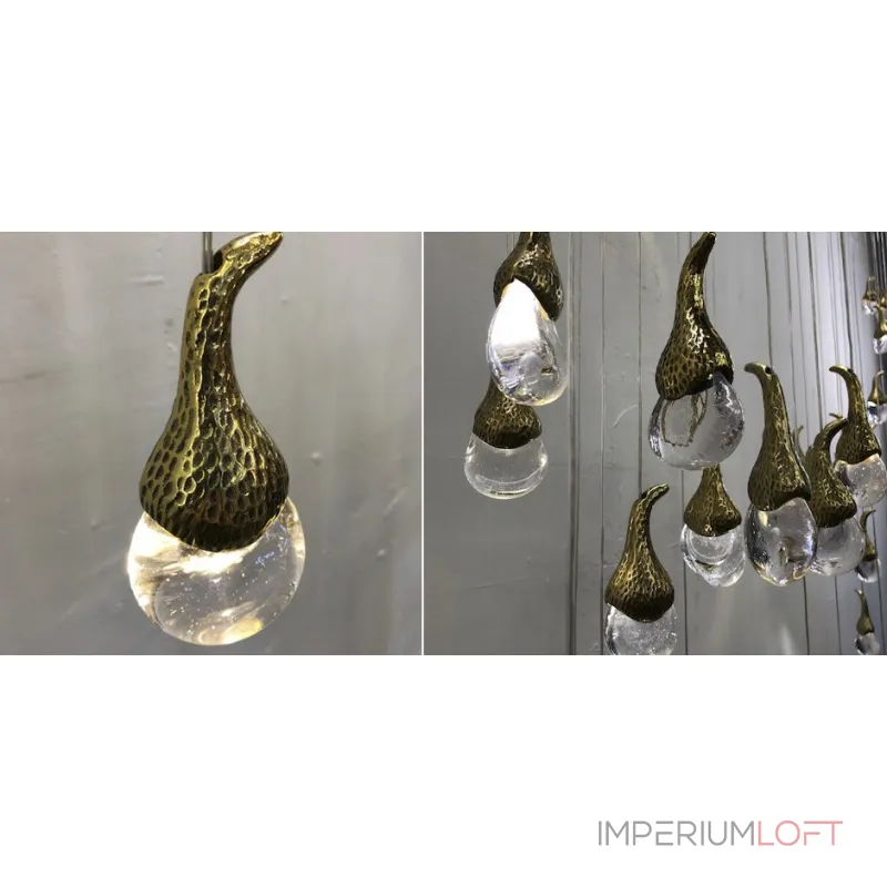 Подвесная люстра OCHRE Seed Cloud installation round