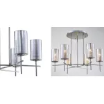 Люстра на штанге Light Cylinders chrome lamps 6