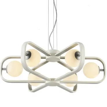 Подвесной светильник Michele Ball Chandelier Silver 6