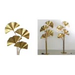 Торшеp золотые листья пальмы four palm leaves Floor Lamp от ImperiumLoft