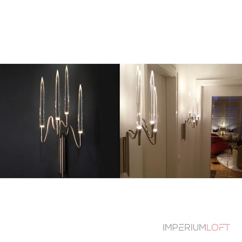 Бра Il Pezzo 3 Wall Sconce 4 лампы от ImperiumLoft