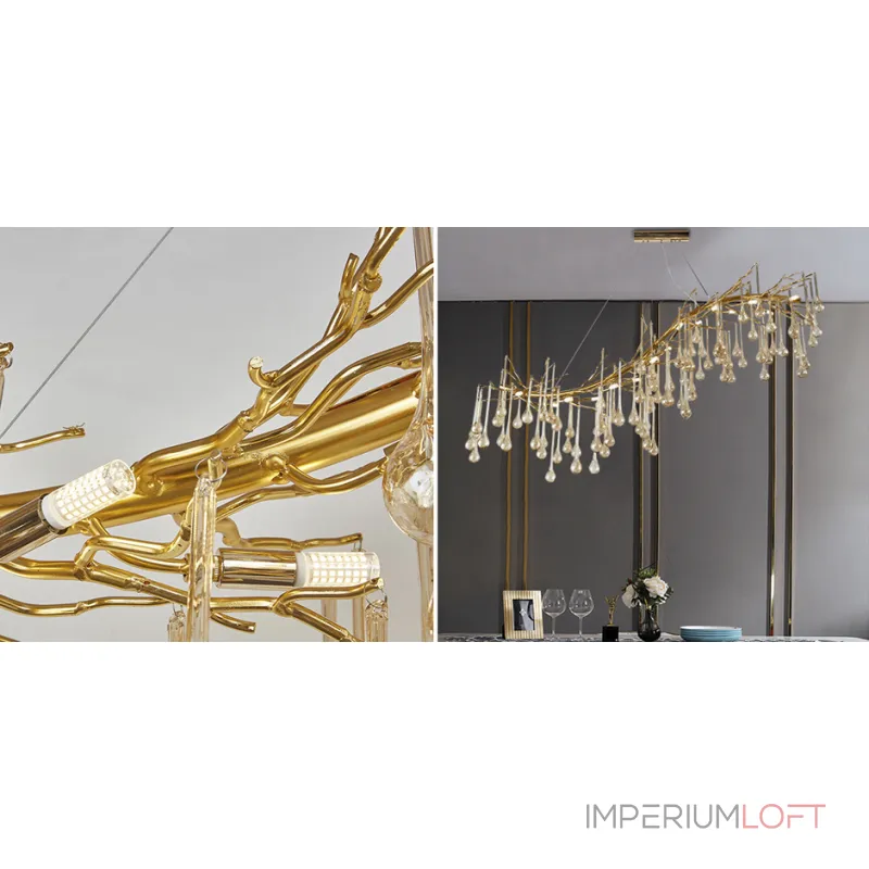 Подвесная люстра Droplet Branch Chandelier