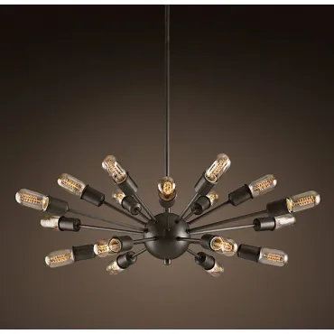 Люстра Loft Industrial Sputnik Chandelier Elliptical