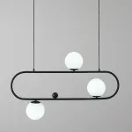 Люстра Horizontal Balls Balance Black 3 от ImperiumLoft