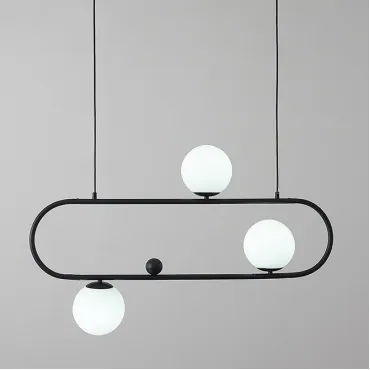 Люстра Horizontal Balls Balance Black 3