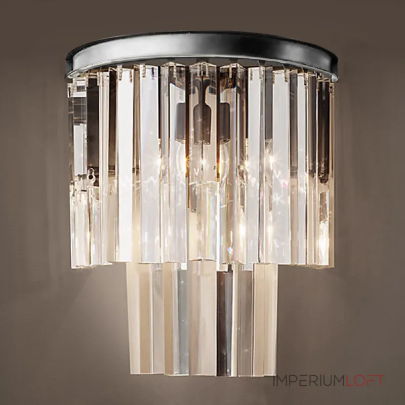 Бра 1920S Odeon Clear Glass II от ImperiumLoft