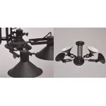 Потолочная люстра Rotating Light Black