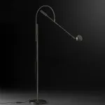 Торшер Restoration Hardware ORBITER II Task Floor Black с поворотным плафоном от ImperiumLoft