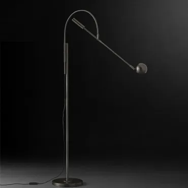 Торшер Restoration Hardware ORBITER II Task Floor Black