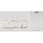 Подвесная люстра Joint Ovao Silver Chandelier