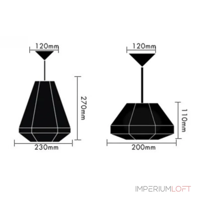 Люстра Cell Short от ImperiumLoft