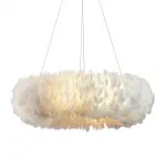 Подвесная люстра Plumage White