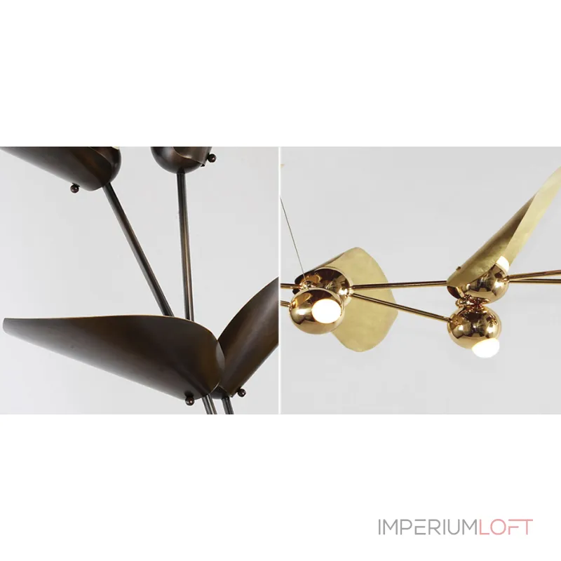 Дизайнерская подвесная люстра LAVRA 7 buds