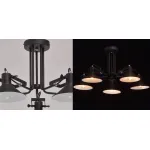 Потолочная люстра Rotating Light Black