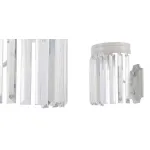 Настенная лампа RH Odeon Clear Glass White Bra от ImperiumLoft