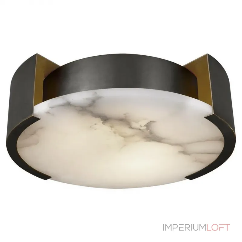 Потолочный светильник Melange Flush Mount Lamp black от ImperiumLoft Потолочный светильник Melange Flush Mount Lamp black от ImperiumLoft