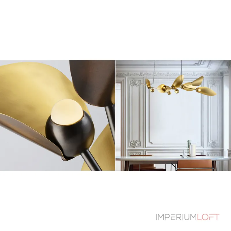 Дизайнерская подвесная люстра LAVRA 7 buds